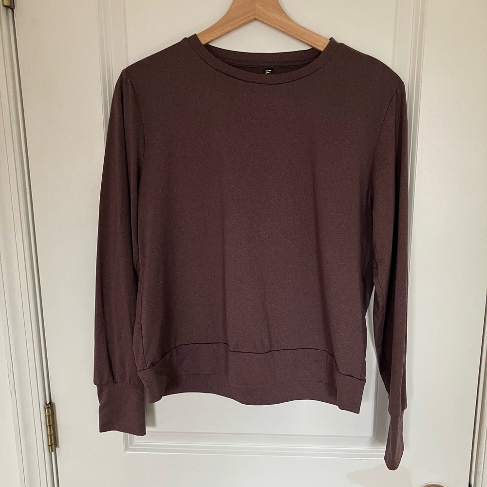 🎉 3/$15 Lukka Lux Mauve Shirt M